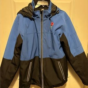 COPY - Domino’s Pizza Winter Delivery Driver Jacket Insulated with Detachable H…